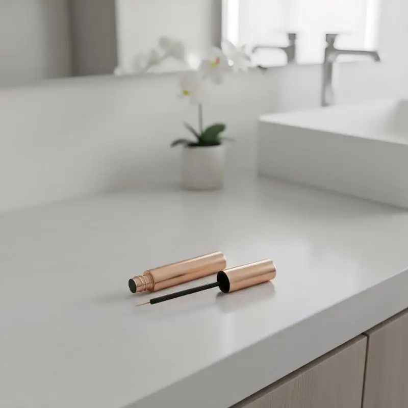 1/5PCS 10ML Bottiglie vuote per eyeliner Contenitori per tubi di colla per ciglia Bottiglie di liquido per la crescita delle ciglia Bottiglie per eyeliner riutilizzabili