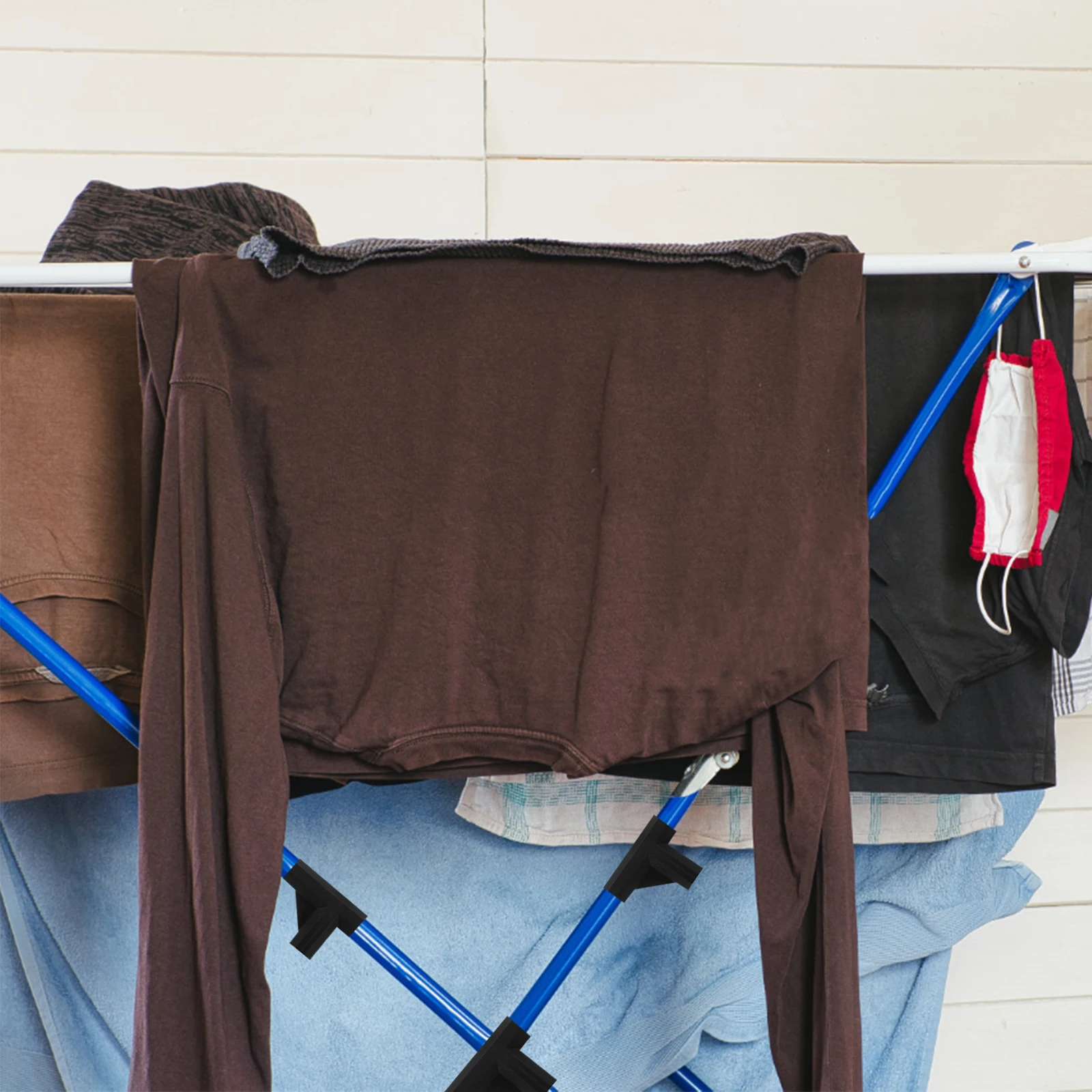 

50 шт., уличная стойка для хранения, трехсторонний разъем, черный нейлон, прочный монтажный инструмент, универсальный органайзер для кемпинга и путешествий