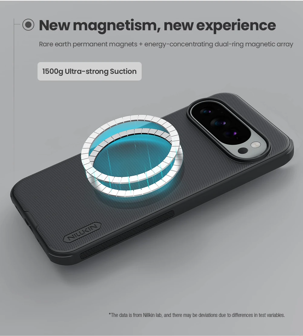 

Чехол Nillkin для Google Pixel 10 Pro XL/10 Pro 10, магнитный суперматовый щиток, жесткий ПК, мягкий край для защиты Magsafe