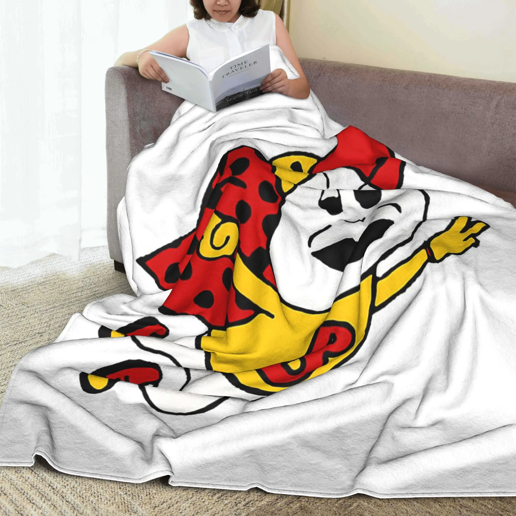 

Berties Beetles Vintage Logo Blankets Multi-function Fleece Sofa Throw Blanket for Couch Bedding Travel Throws Bedspread Quilt