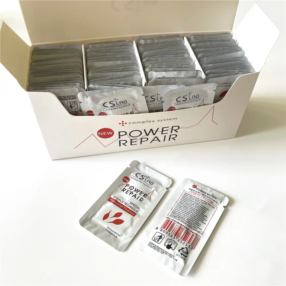 

100 шт./кор. возобновляемый крем для ремонта татуировок, перманентный материал Cs Lab, новый мощный ремонт, макияж, брови