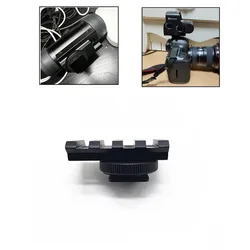 Aluminum View Finder Mount Sight Scope Hot Shoe Adapter for Canon for Nikon DSLR Camera Bird and Wildlife Photography Photos