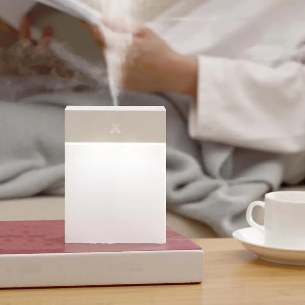 2-6pack 280ML Light Mini Humidifier Air Purifier Oil Aroma Diffuser for