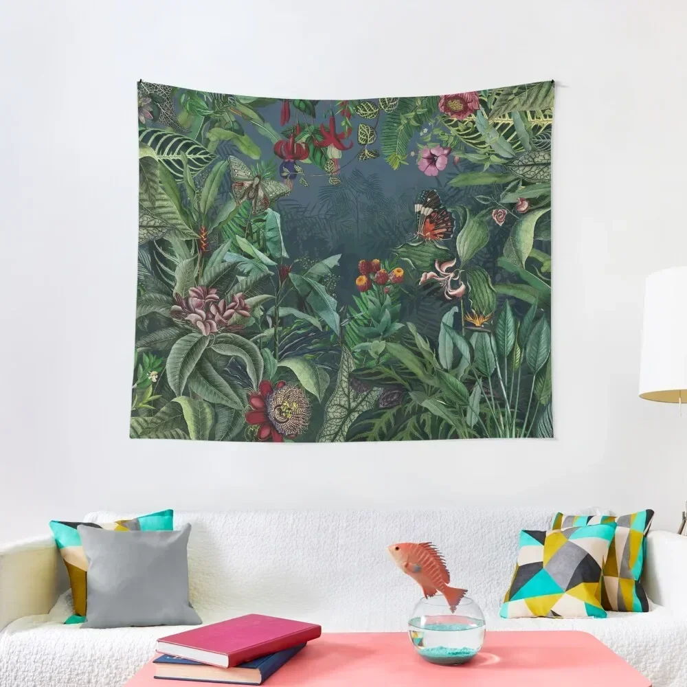 

Midnight Rainforest I Tapestry Room Decorations Aesthetics Cute Room Things Tapestry