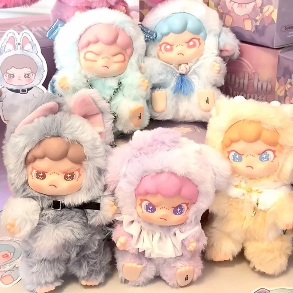 دورا شان هاي دريم سلسلة صندوق أعمى العصرية اليدوية لطيف سطح المكتب الديكور دمية قلادة صندوق غامض مفاجأة فتاة هدية #4