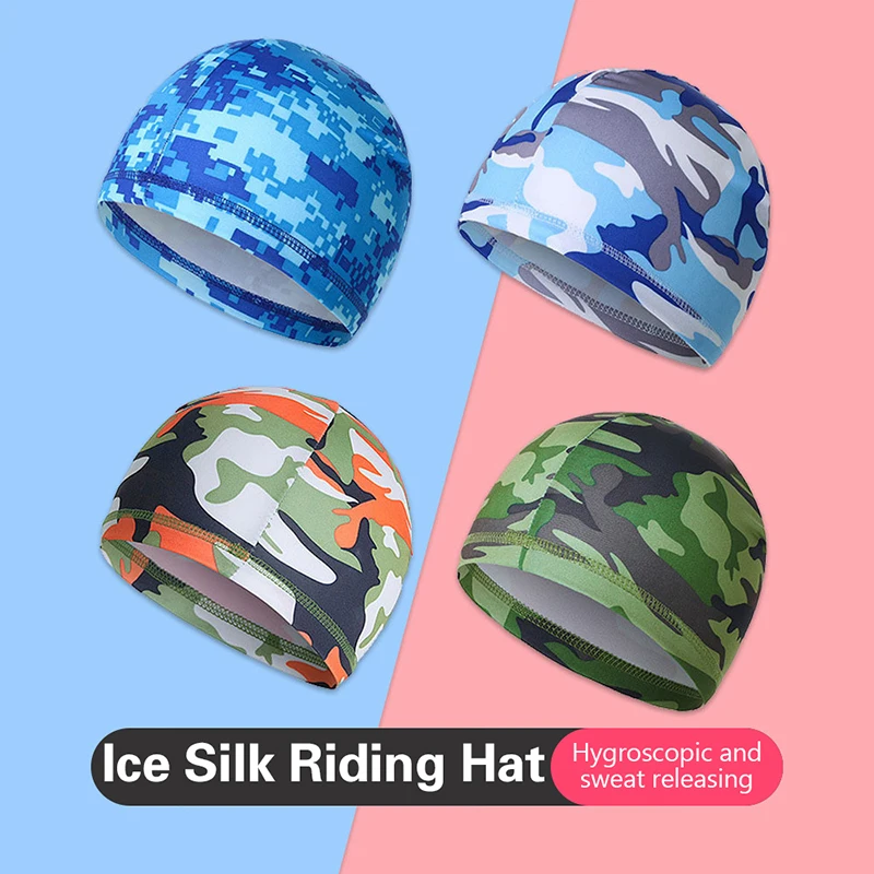 Quick Dry Helmet Cycling Cap Summer Anti-UV Anti-Sweat Sports Hat Motorcycle Bike Riding Bicycle Cycling Hat Unisex Inner Cap