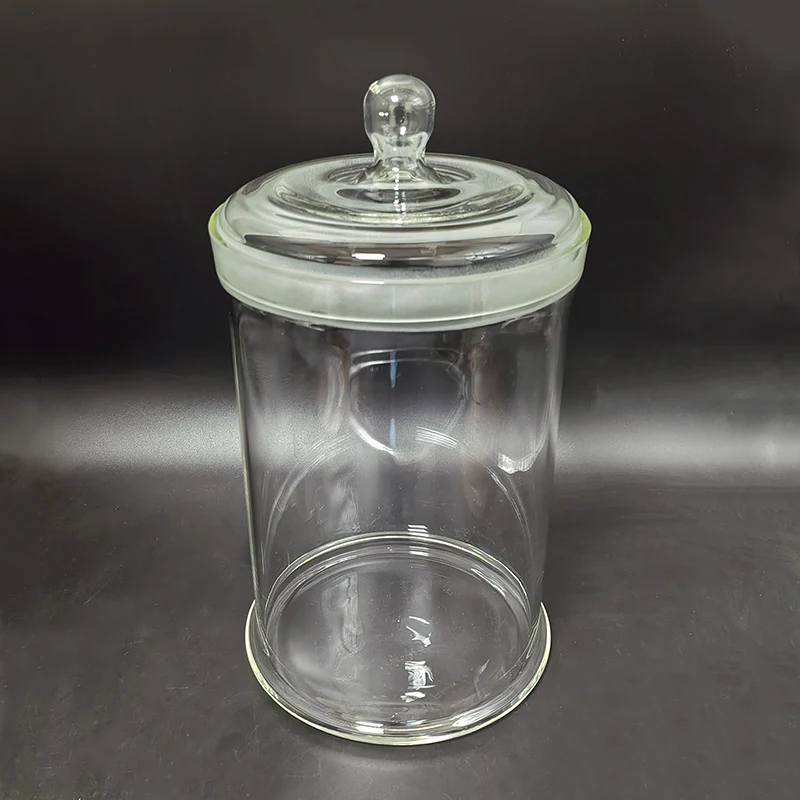 Glass specimen bottle, O.D. 180mm/210mm/240mm, Laboratory sample display bottle, Storage jar, Sealed bottle, Borosilicate glass