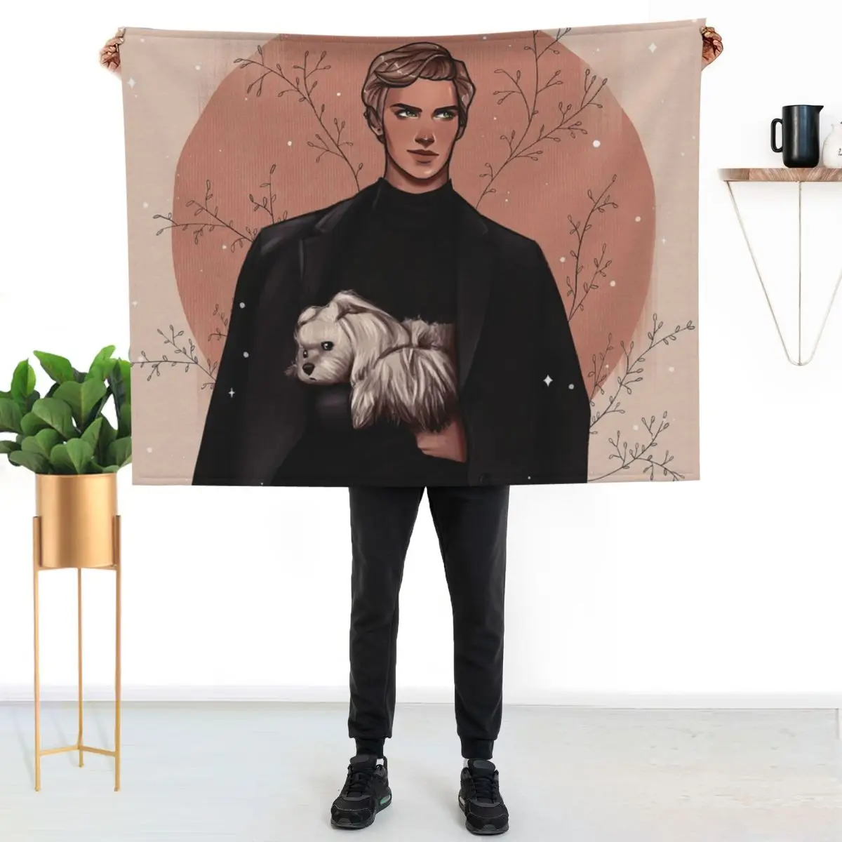 Aaron Warner. Throw Blanket Cozy Light Blanket for Travel Camping Picnic