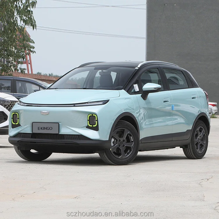 Geely Jihe E Mini Ev carro para adultos, pequeno veículo Suv, versão tigre bonito, 4-Seater New Energy, 2022, China