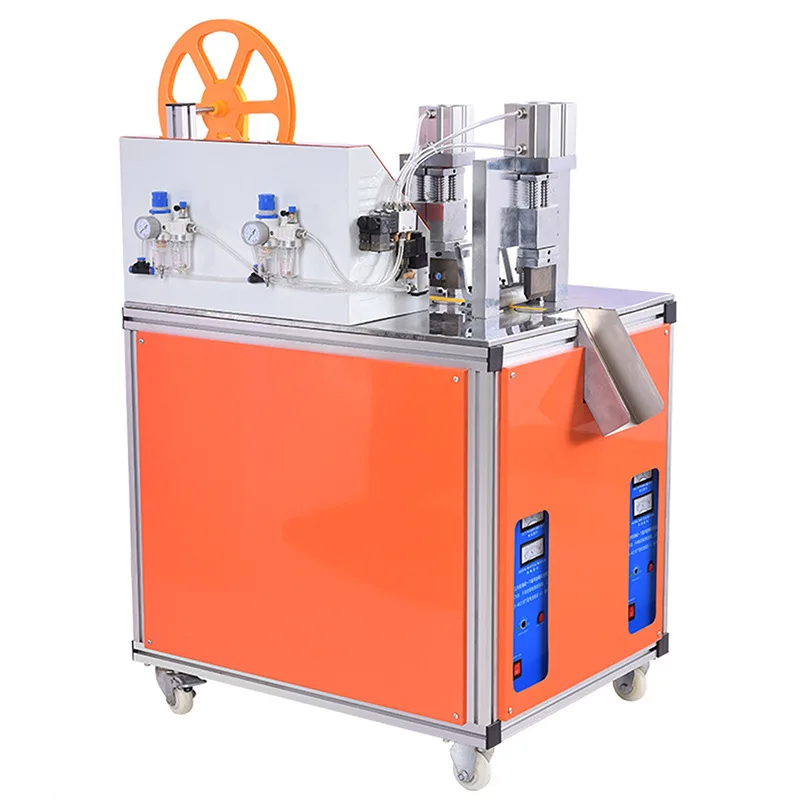 cutting machine Automatic punching and cutting machine Double head leather leather cowhide punching and breaking machine