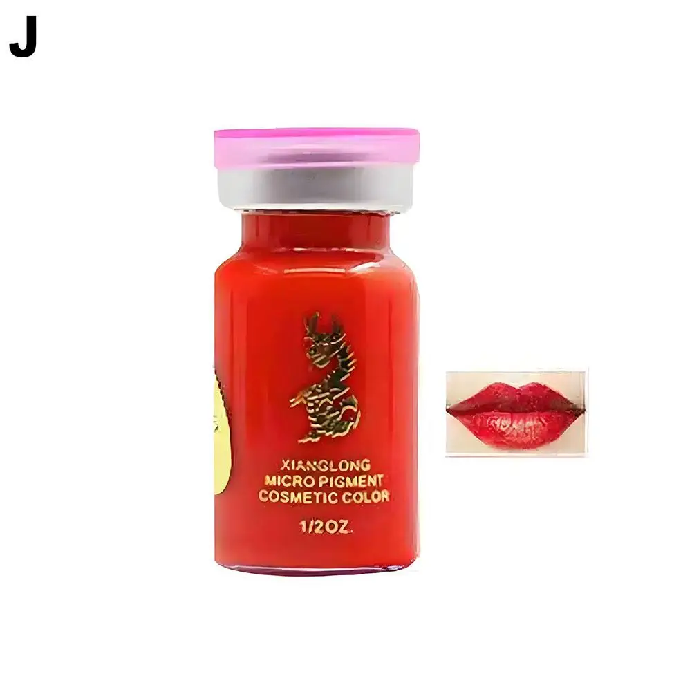 2021 New Semi Permanent Eyebrow Tattoo Ink Emulsions Microblading Coloring Tool Beauty Pigment Supplies Makeup O0Q3