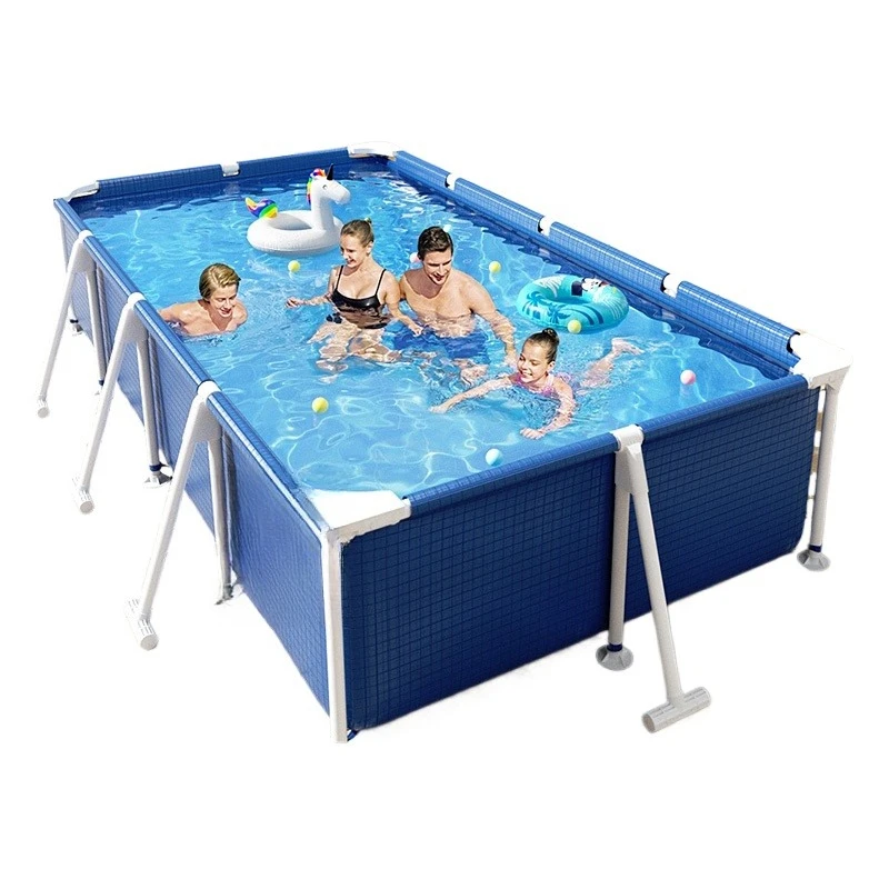 

Bracket swimming pool, non-inflatable pool family, folding fish pool outdoor pool