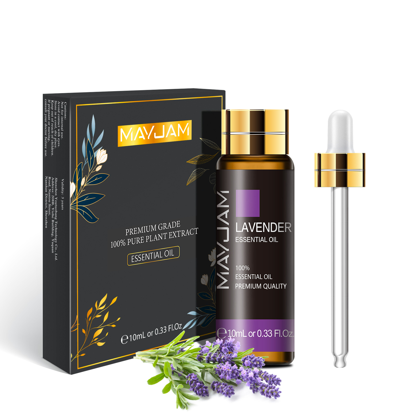  10ml Pure Plant Essential Oil For Humidifier Diffusers Mint Lavender Tea Tree Rose Vanilla Sandalwood Jasmine Pure Nature Oil 
