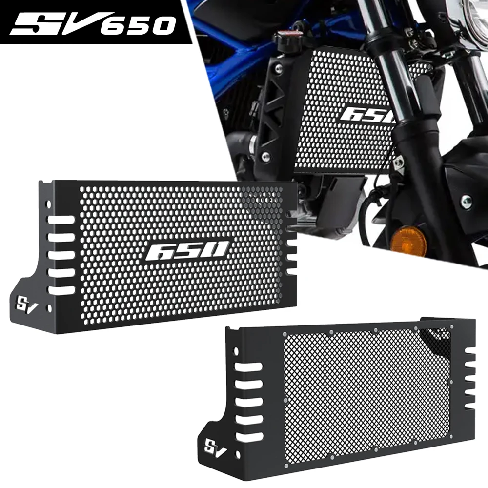 

For Suzuki SV650 SV650X 2024 2023 2022 2021 2020-2016 Motorcycle Accessories CNC Radiator Grille Guard Cover SV 650 SV 650 X ABS