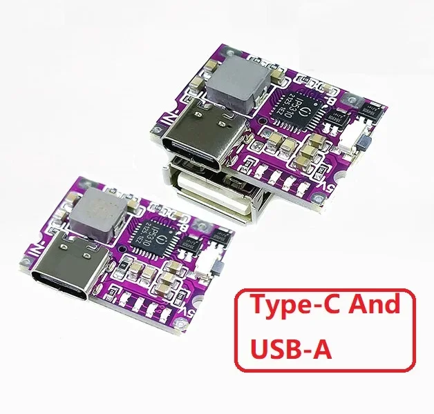 

Type-C USB 5V 3.1A Boost Converter Step-Up Power Module IP5310 Mobile Power Bank Accessories With Switch LED Indicator