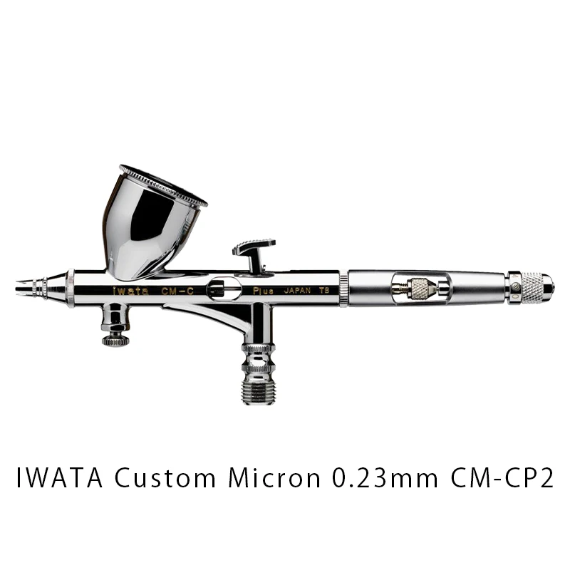 IWATA CM-CP2 0.23mm Painted Airbrush Gun Spray Pen Dual Action Scale Tank Model Kit Anime SciFi DIY Doll Coloring Paint Tool