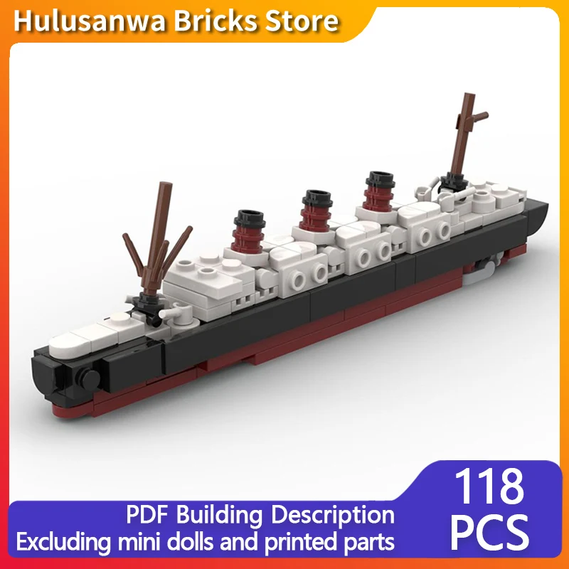 

SS Ile De France Ocean Liner Модель MOC Строительные кирпичи Военное оборудование Модульная технология Подарки Праздничная сборка Детский игрушечный костюм