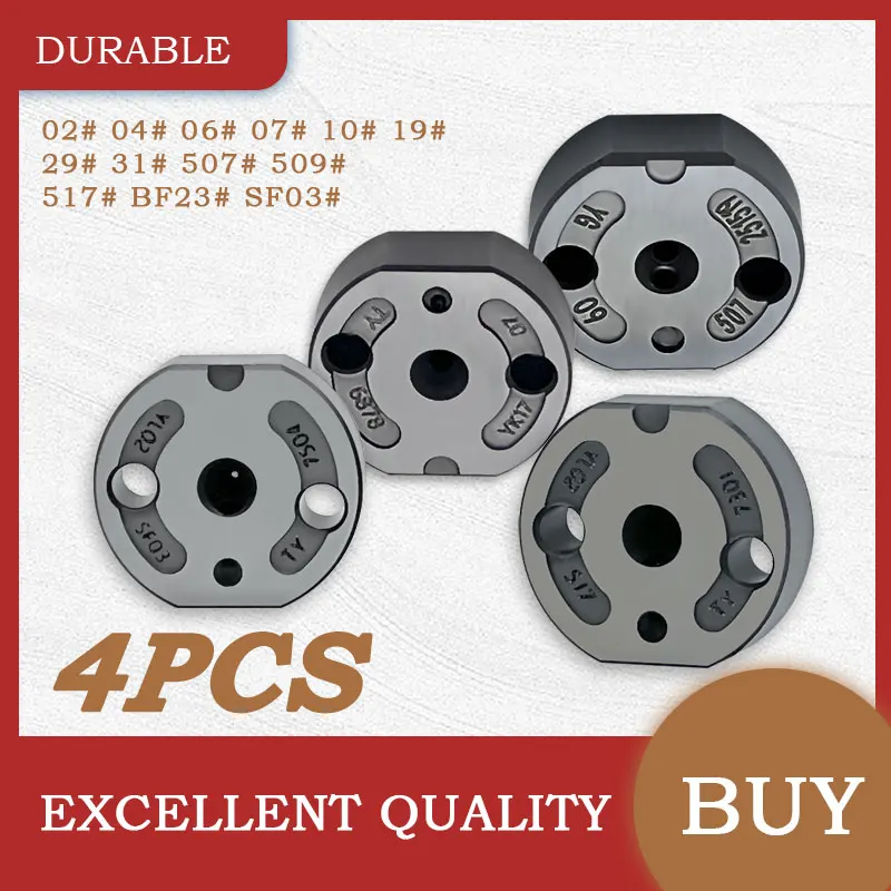02#04#06#07#10#19# 29#31#G2G3 Valve Plate Common Rail Injector Control Valve517#BF23#SF03# For Denso Engine Component YF1833