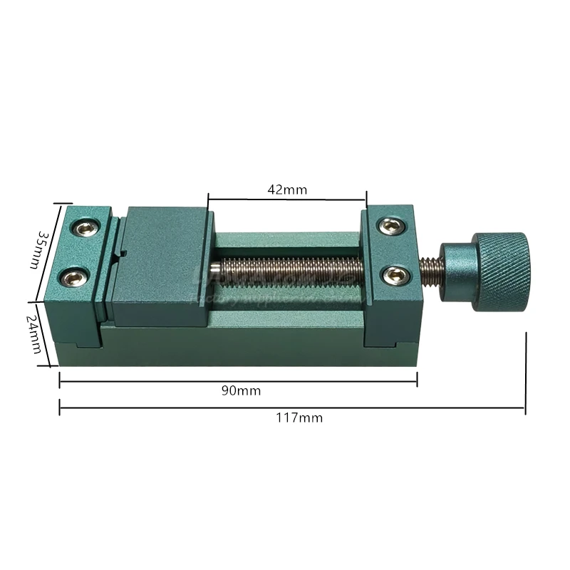 LY Mini Parallel-jaw Vice Precision Flat Tongs Special for CNC Carved and Hollowing Out Relief Fixture
