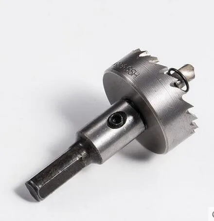 1 Pcs 22.5mm 23mm 23.5mm 24mm 24.5mm 25mm 25.5mm 26mm HSS Stainless Steel Tipped Metal Hole Cutter Saw Drill Bits New Heavy Duty