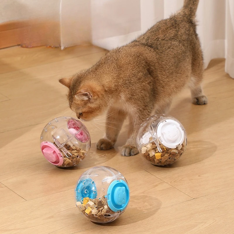 

New Pet Tumbler Leakage Food Toy Leakage Food Ball Teasing Cat Toy Cat Dog Puzzle Self Fun Toy