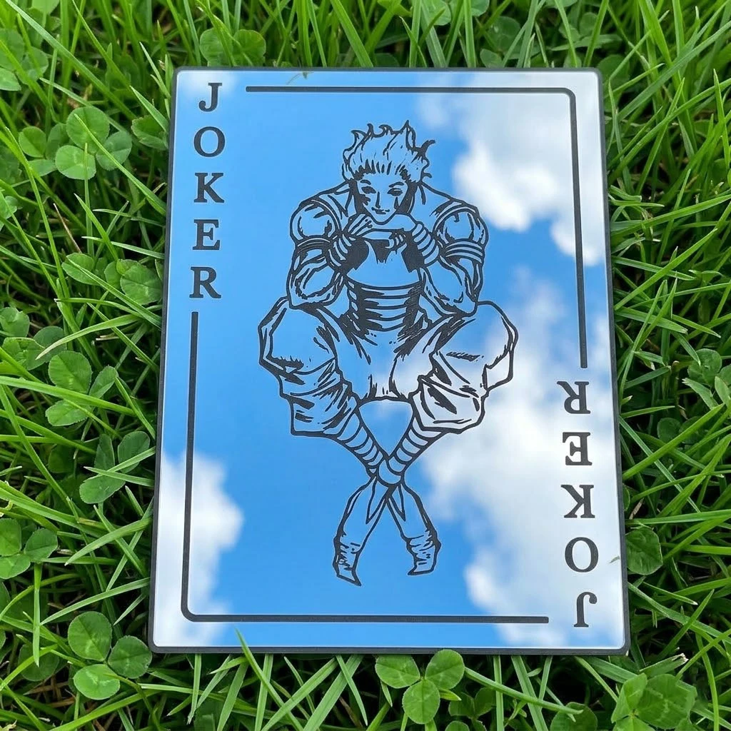 

Акриловое зеркало с изображением Хисоки из аниме Hunter x Hunter, декор для комнаты, креативное настенное зеркало в стиле манга, подарок на день рождения для фанатов.