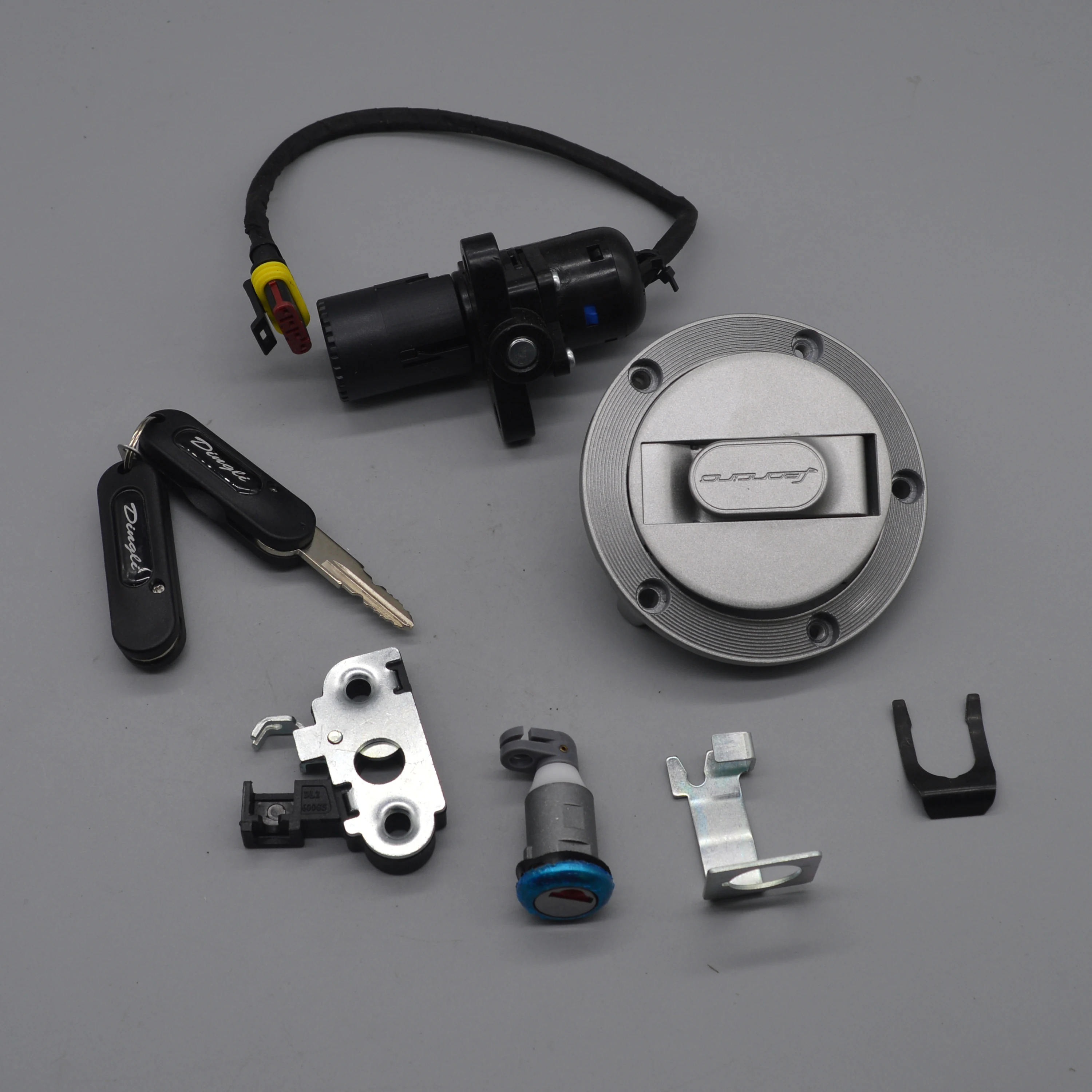 Motorcycle ignition key switch fuel tank lock for benelli QJIANG keeway  Leoncino BJ500 500cc accessories