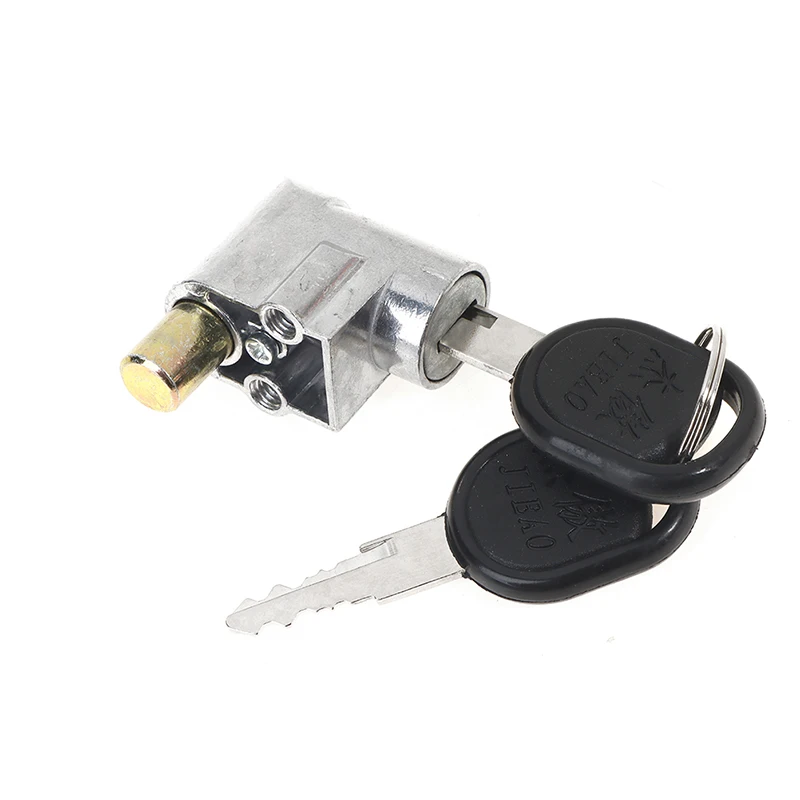 Ignition Lock Battery Pack Box Lock + 2 Keys For Motorcycle Scooter E-bike