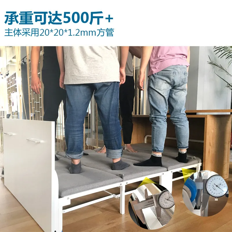 Invisible bed, desk cabinet, integrated lunch break, multi-functional household small apartment, hidden folding bed hardware