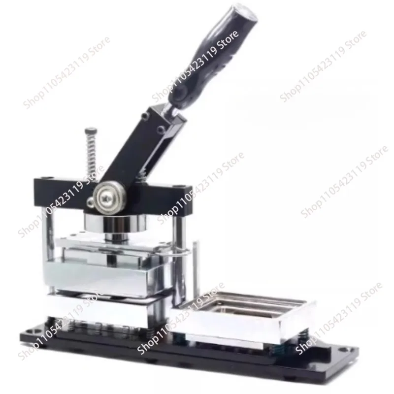 80*53mm Fridge Magnet Making Machine Rectangle Button Maker Kit with Cutter and 500pcs Materials