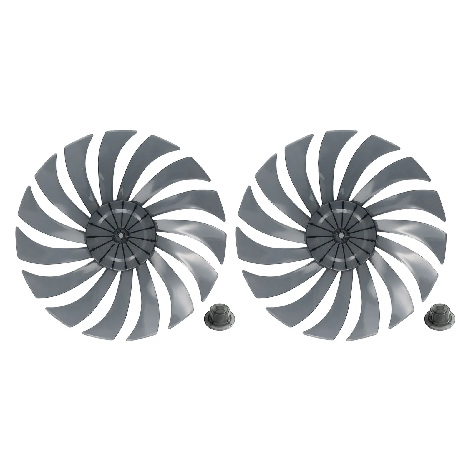 PP-Based Fan For blades for 14-inch 355mm Fans Featuring 15-Blade Airflow Technology and Nut Cover for Mounting Integrity