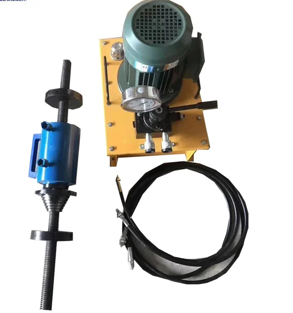 

70T Crawler Excavator Cylinder Liner Press Machine Manual And Electric Hydraulic Bushing Removal Tool