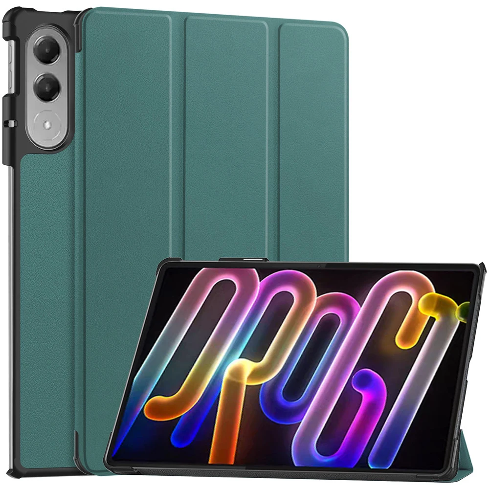 

Чехол для Lenovo Xiaoxin Pad Pro GT 11,1 дюйма 2025 TB710FU 11,1 дюйма, умная складная подставка из искусственной кожи, чехол для планшета с автоматическим режимом сна