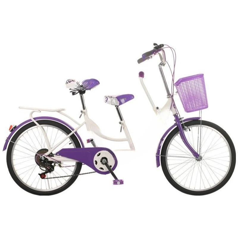 Variable speed Double parent-child bicycle Mother and child car Women's mother and child bicycle can bring children