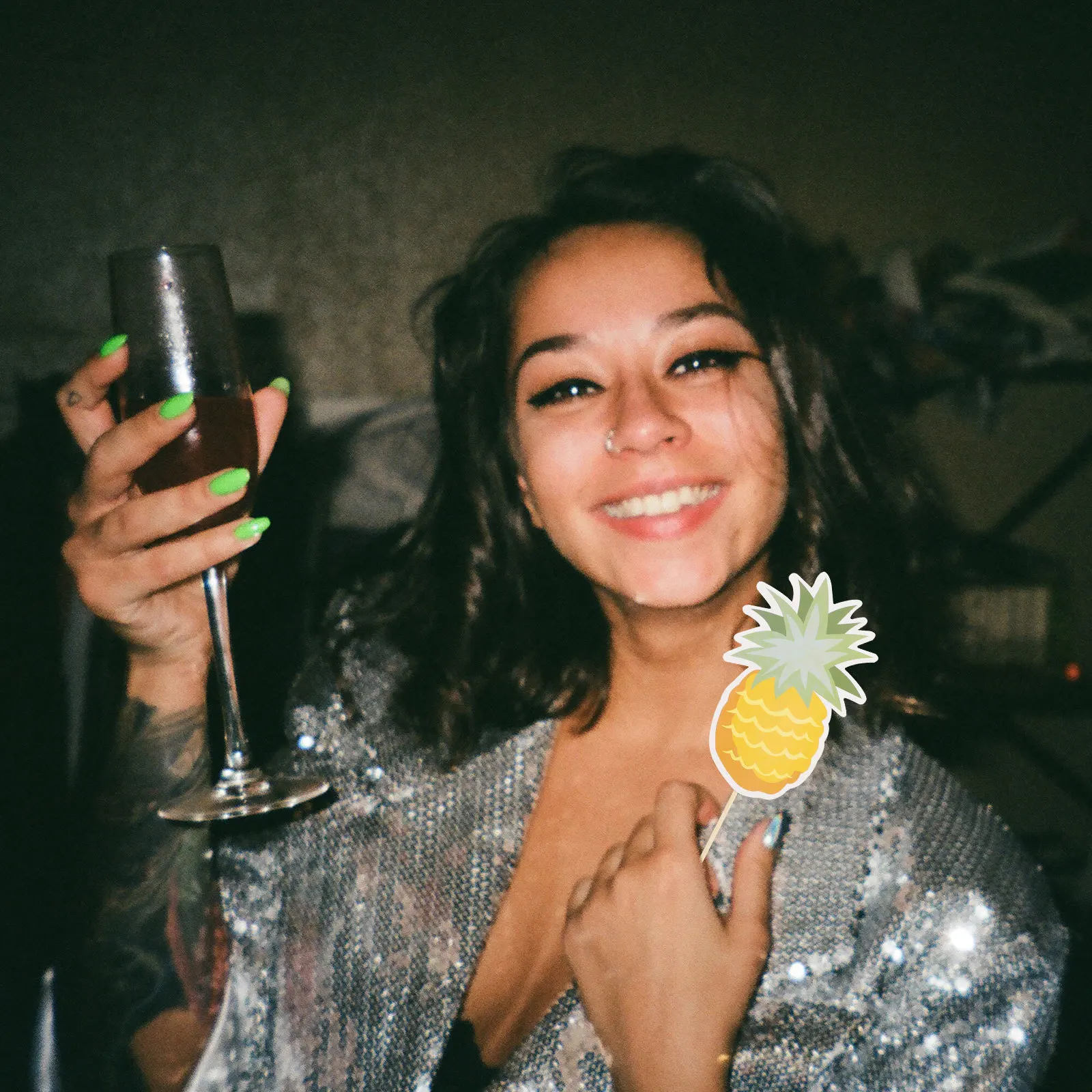 

12Pcs Flamingo Party Photo Props Hawaii Theme Decorations for Self-Portraits Beach Parties and Photo Shoots Summer Accessories