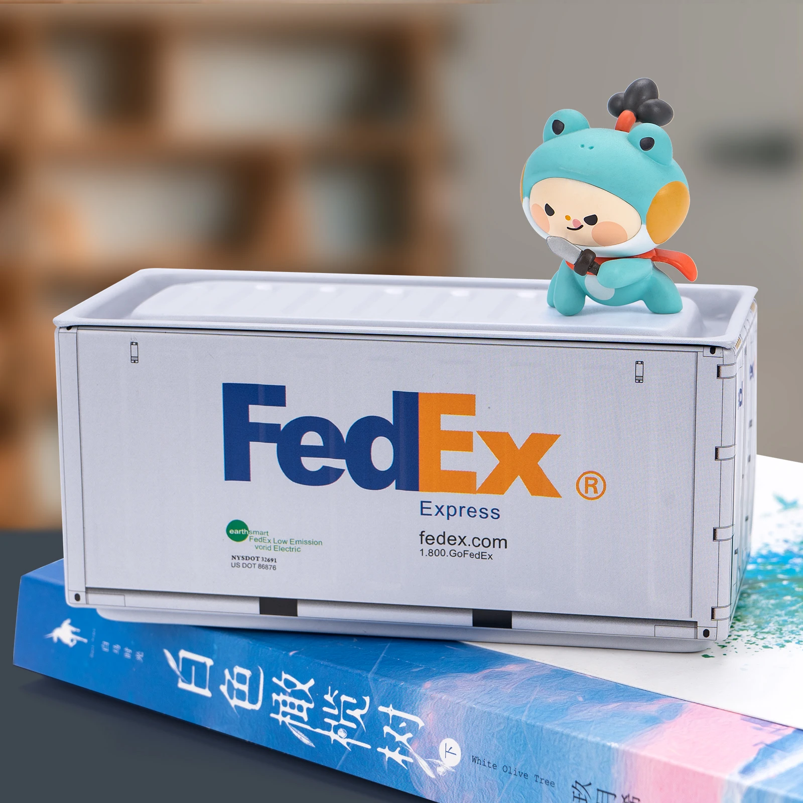 الإبداعية صندوق تخزين الحديد الصغير منظم سطح المكتب حاوية العناصر الصغيرة تحصيل صندوق تخزين هدايا الاطفال ديكور مصغر #6