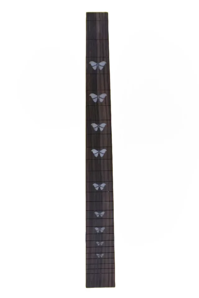 Electric 24 Fret Guitar Fretboard Rosewood for Guitar Neck 25.5inch Butterfly Electric Guitar Accessory