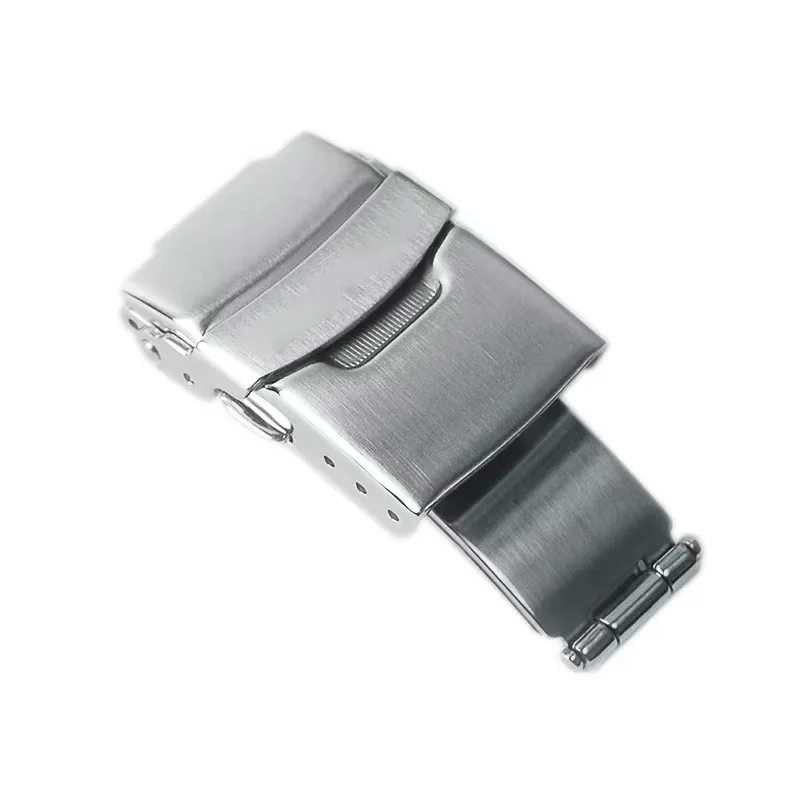 304 Stainless Steel Clasp for Seiko Diving Style Folding Buckle 18mm 20mm 22mm 24mm 12/14/16/26mm Metal Watch Band Accessories