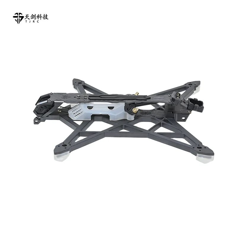 TJRC Yujian 8V2/10 Carbon Fiber FPV Drone Frame Kit Long Range HD Racing Quadcopter