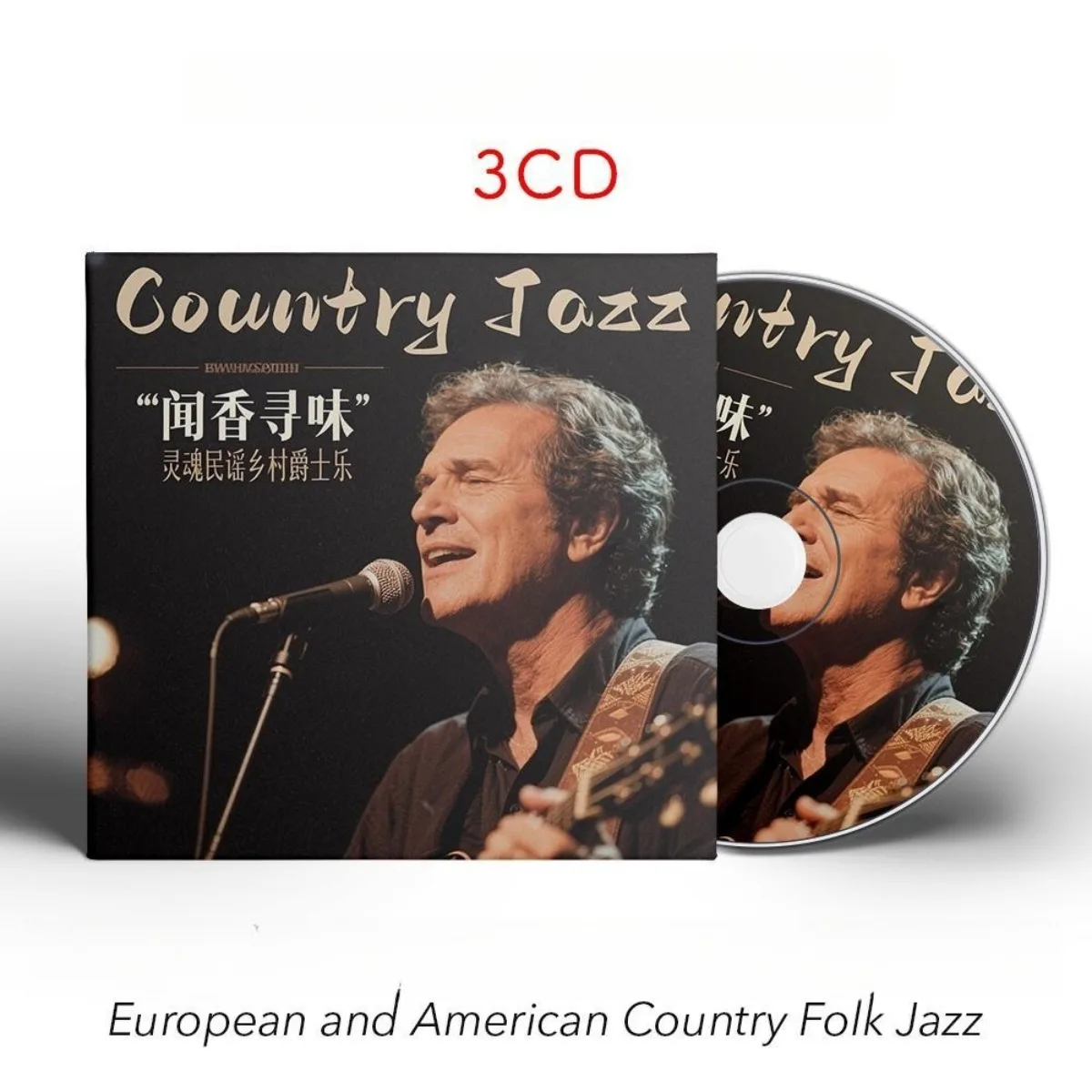 

Country Jazz Soulful Folk & Country Jazz Collection – Authentic Acoustic Live Music CD Only Version Music Collectible