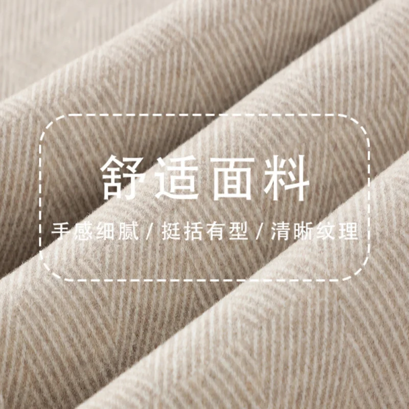 مرساة السراويل الصوفية الحمراء السراويل عارضة للنساء الشتاء أنيقة صغيرتي مستقيم الساق السراويل الصوف مبطن أمي السراويل