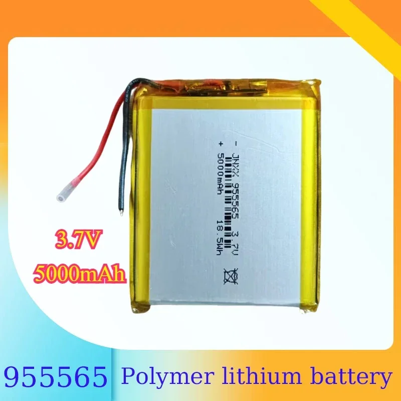 955565 Rechargeable Lithium Polymer Battery Suitable for Tablets Mobile Power Supplies Add-on Boards and Cables Terminal Blocks