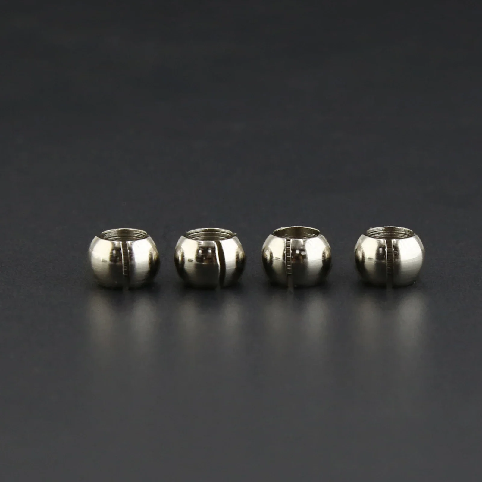 Bolas huecas de Metal de baja fricción para coche teledirigido Tamiya TT02, TT02D, TT02FT, TT02RR 54559, 4 piezas, 1/10