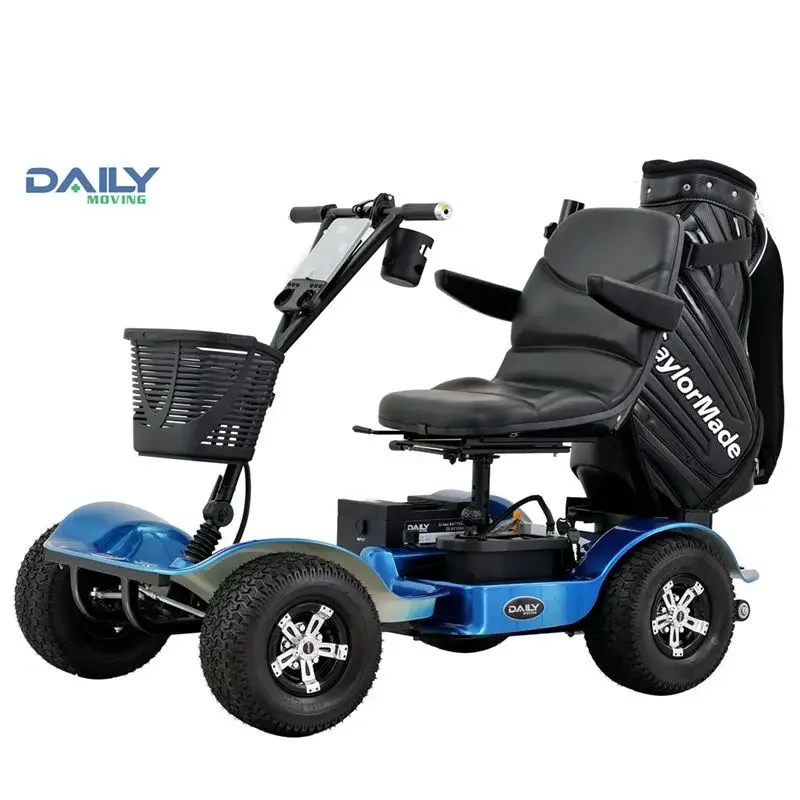 Low Price Good Quality Easy Folding Single Seat Electric Golf Cart