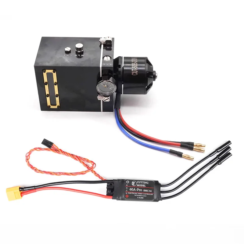 CUT Hydraulic Model Integrated Oil Pump with Oil Tank Italian Imported Pump 5055 Brushless Motor Excavator Model Accessories