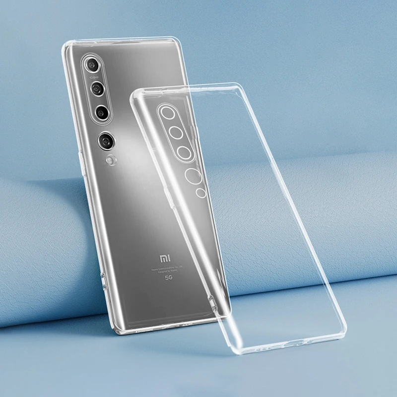 Funda de teléfono transparente y suave ultrafina para Xiaomi Mi 10 Ultra 10T Pro Lite Zoom Youth 10i 10S 10Pro 10Ultra 10Lite 5G