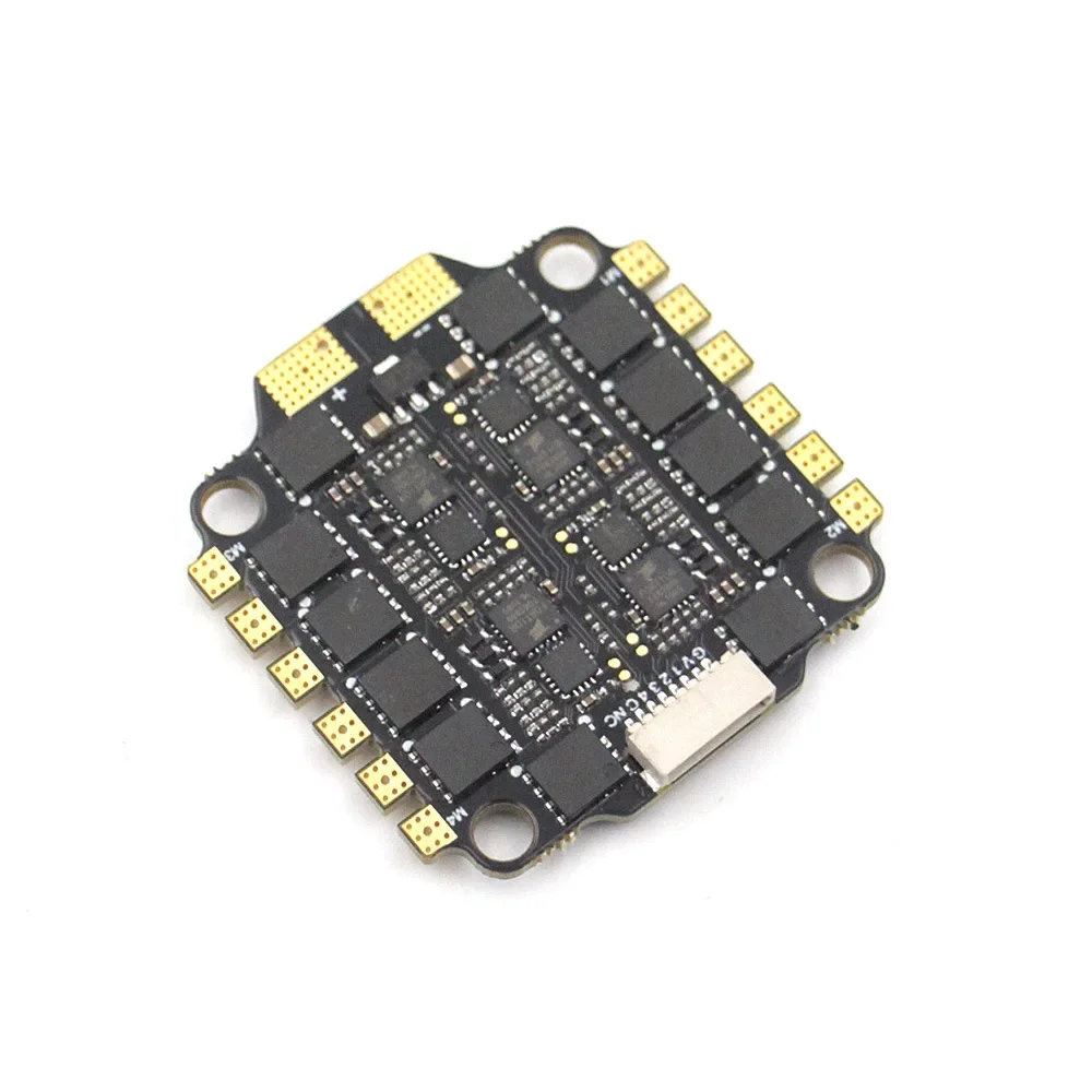 LANNRC 60A mini 4in 1 BLHeli_S ESC 2~6S Lipo 30.5mm mounting hole Support DSHOT600 protocol suitbale for FPV Traversing Drones image 3