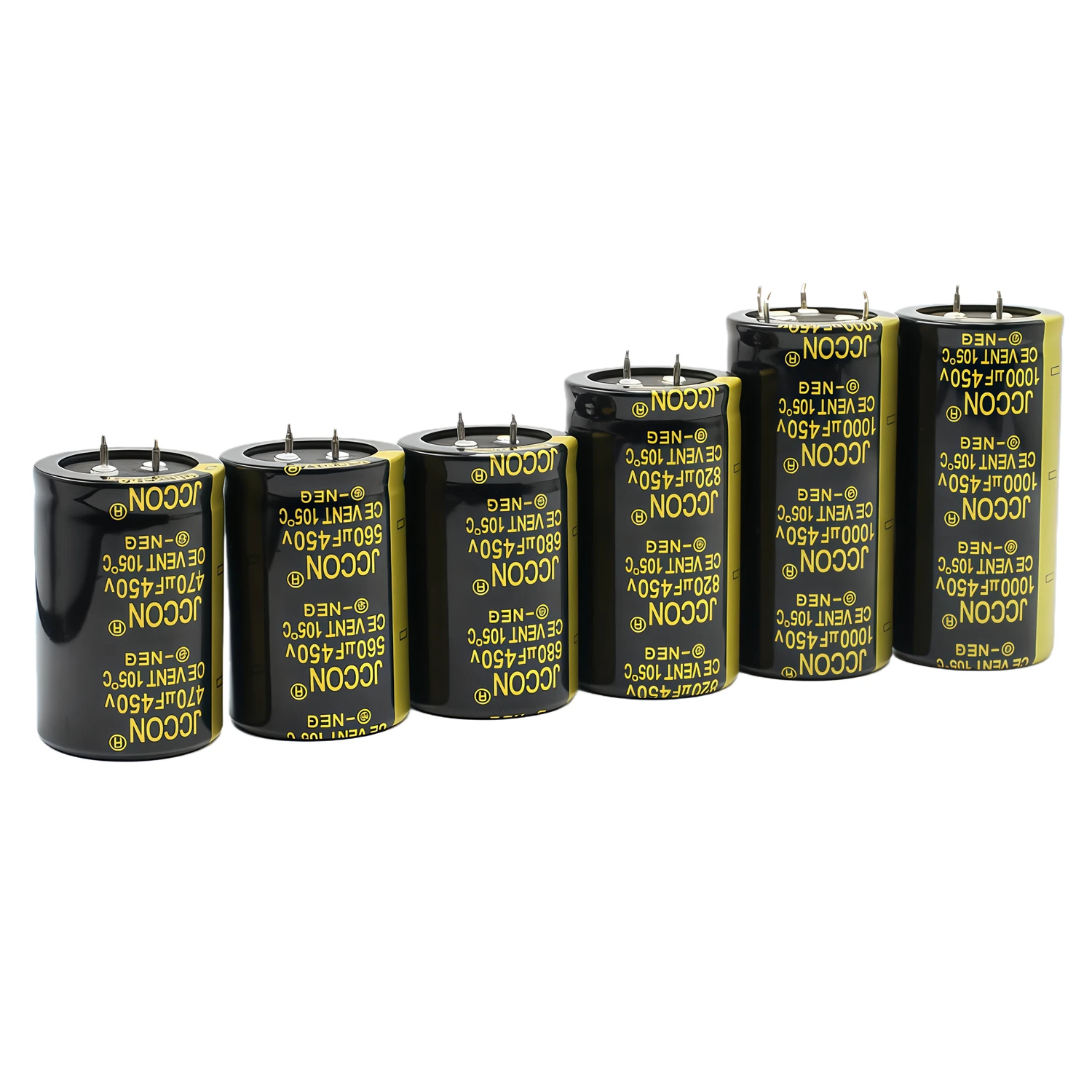 1 szt. JCCON 450V 100uf 150uf 180uf 220uf 330uf 470uf 560uf 680uf 820uf 1000uf 450 V Kondensator Inwertorowy do Ultradźwiękowej Maszyny do Spawania — zdjęcie produktu 4