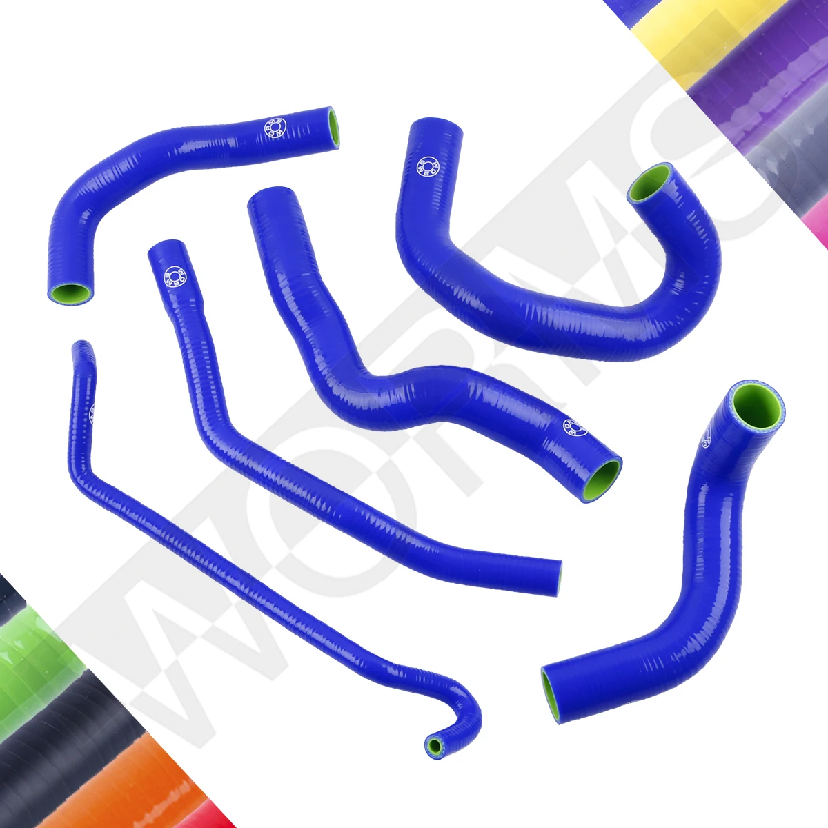 

For Ford Mustang GT 4.6 2005-2006 Shelby GT500 5.4L V8 2007-2010 2008 2009 Silicone Radiator Hose Kit