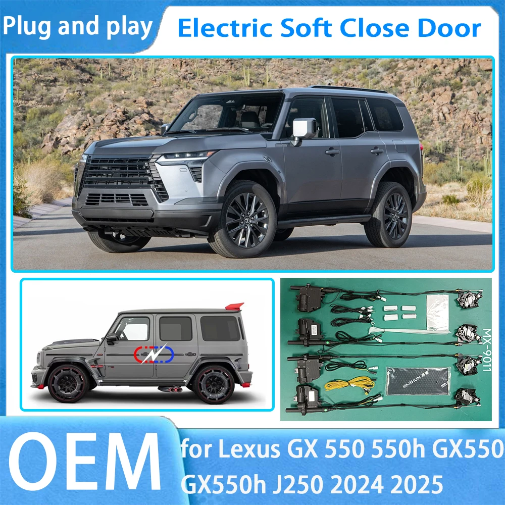 

for Lexus GX 550 550h GX550 GX550h J250 2024 2025 OEM Car Soft Close Door System Automatic Electric Auto Pull Power Latch